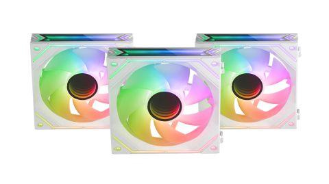 Kit de 3 Ventoinhas para Caixa de PC MARS GAMING MF-LINKFINITYKITW (6 W - Branco) — miniatura 2