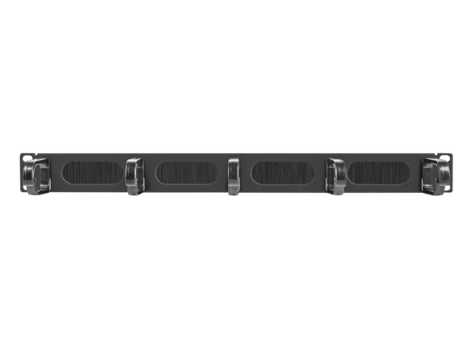 Painel de Gestão de Cabos EQUIP 327320 (19" - 1U - 5 Anéis - Preto), miniatura 2