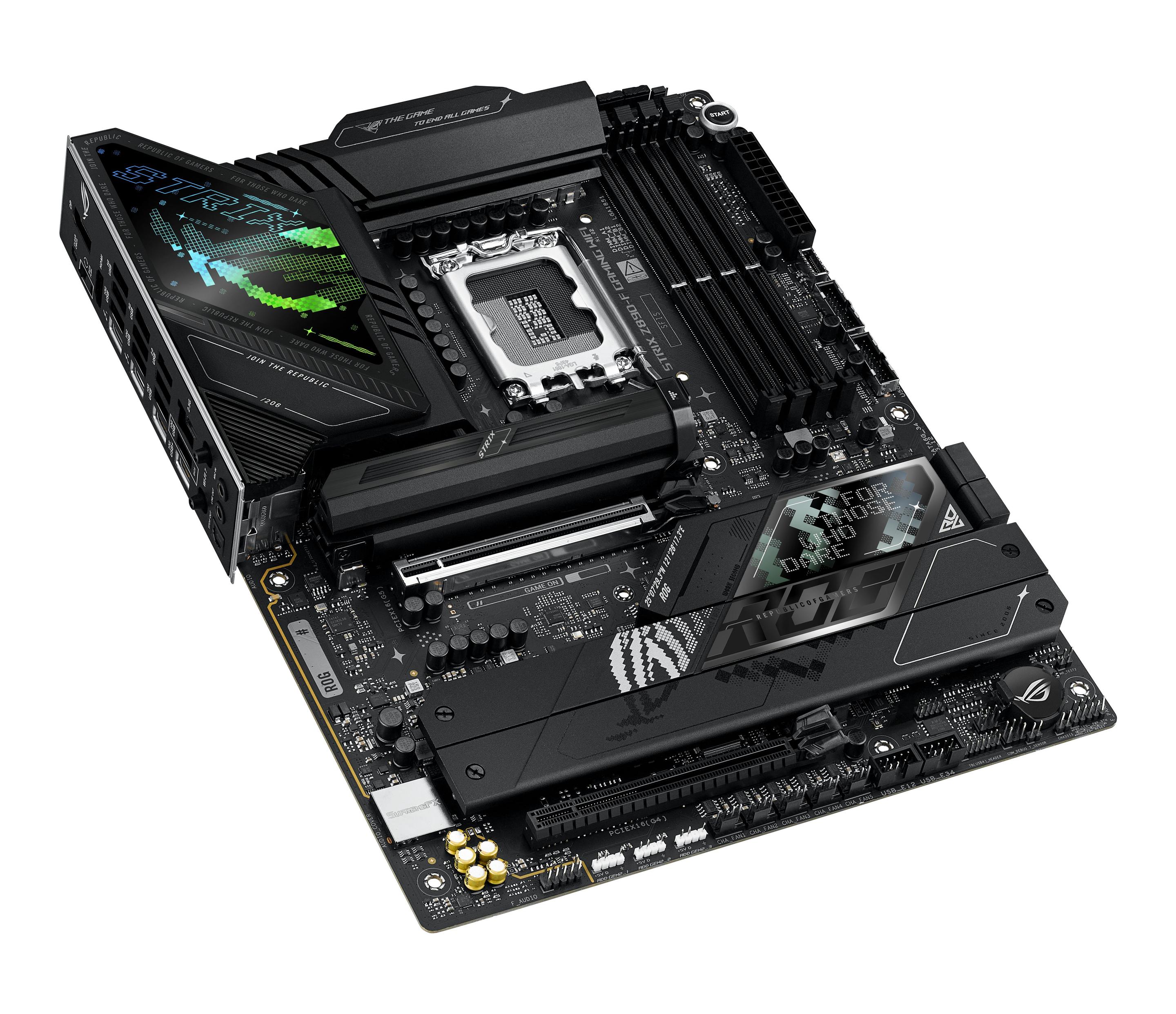 Motherboard ASUS ROG STRIX Z890-F GAMING WIFI (LGA 1851 (Socket V1) - Intel Core Ultra - ATX - Preto), miniatura 9