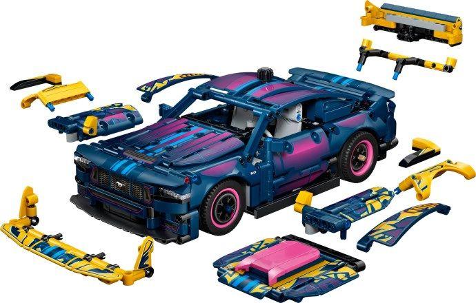 LEGO 42236 Technic Carro de Garagem Personalizada Ford Mustang GT (10+ anos - 973 peças) — miniatura 2