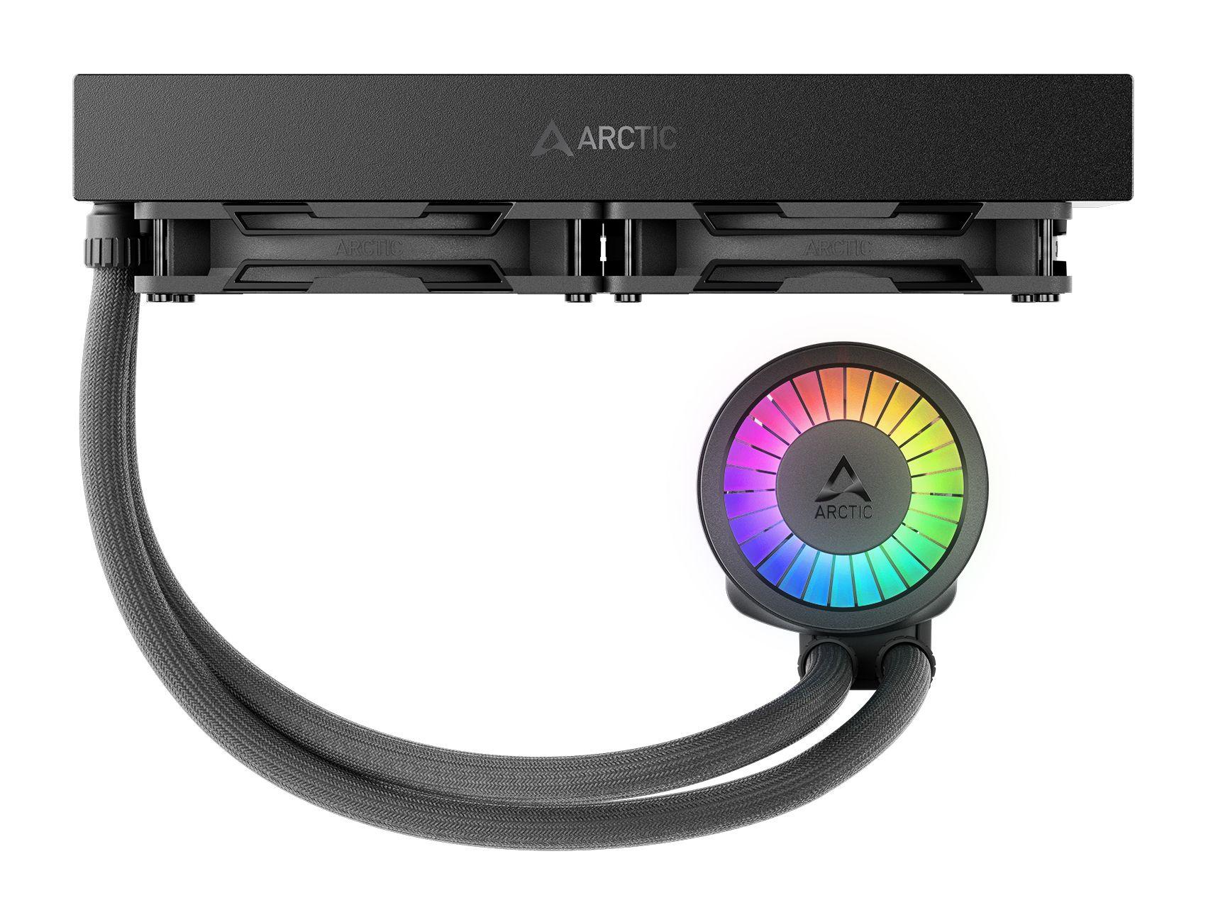 Water Cooler CPU ARCTIC Liquid Freezer III Pro 280 A-RGB (LGA 1851, LGA 1700, AM4, AM5 - 140 mm - 2500 RPM - Preto) — miniatura 3