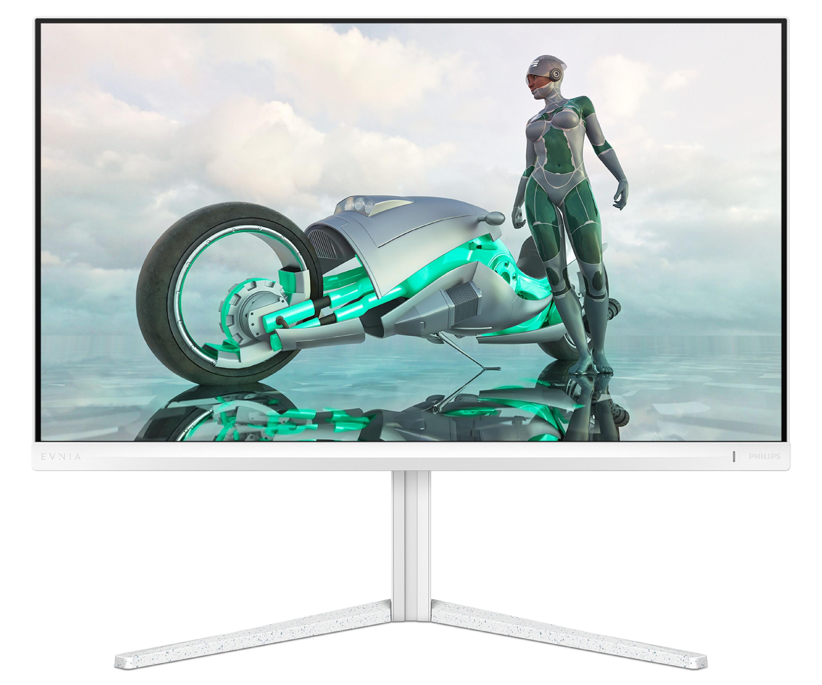 Monitor PHILIPS Evnia 27M2N3201A/00 (27" - Fast IPS - 180 Hz - Branco) — miniatura 14