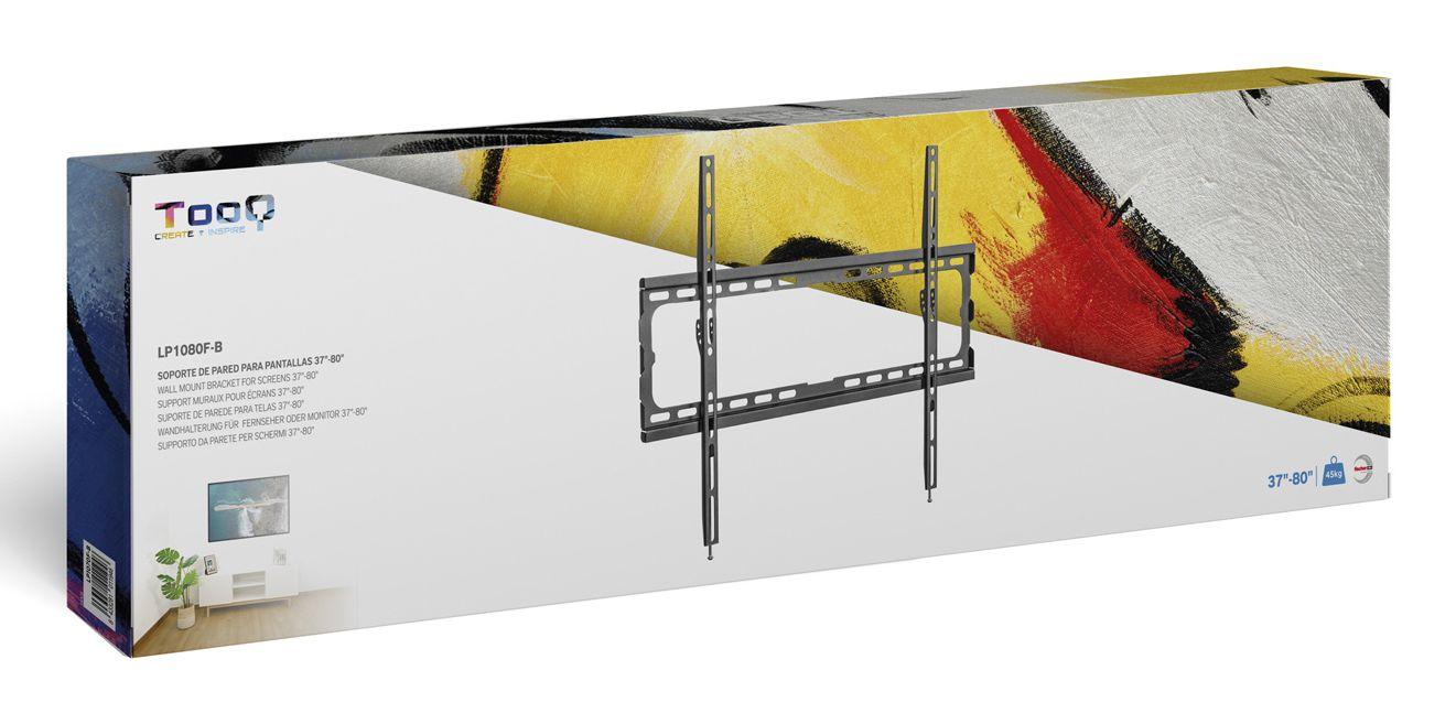 Suporte de Parede para TV e Monitor TOOQ LP1080F-B (37-80" - VESA 600 x 400 mm - 45 kg - Preto), miniatura 5