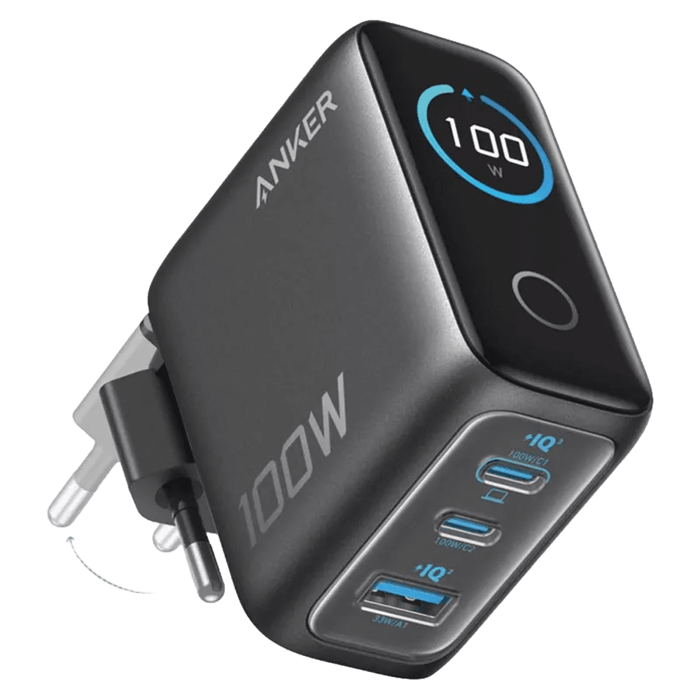 Carregador de Parede ANKER B121BGZ1 (100 W - Preto), miniatura 2