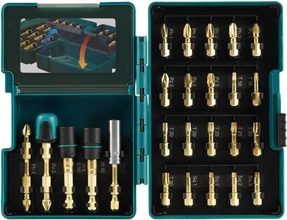 Conjunto de Pontas de Aparafusar MAKITA B-49921 (Preto), imagem 1