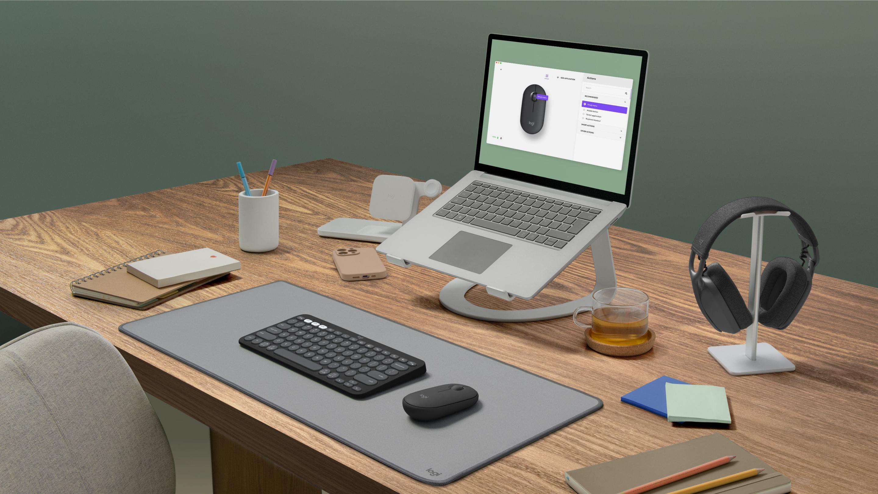 Rato LOGITECH Pebble Mouse 2 M350s (Ambidestro - 4000 DPI - Ótico - Grafite) — miniatura 9