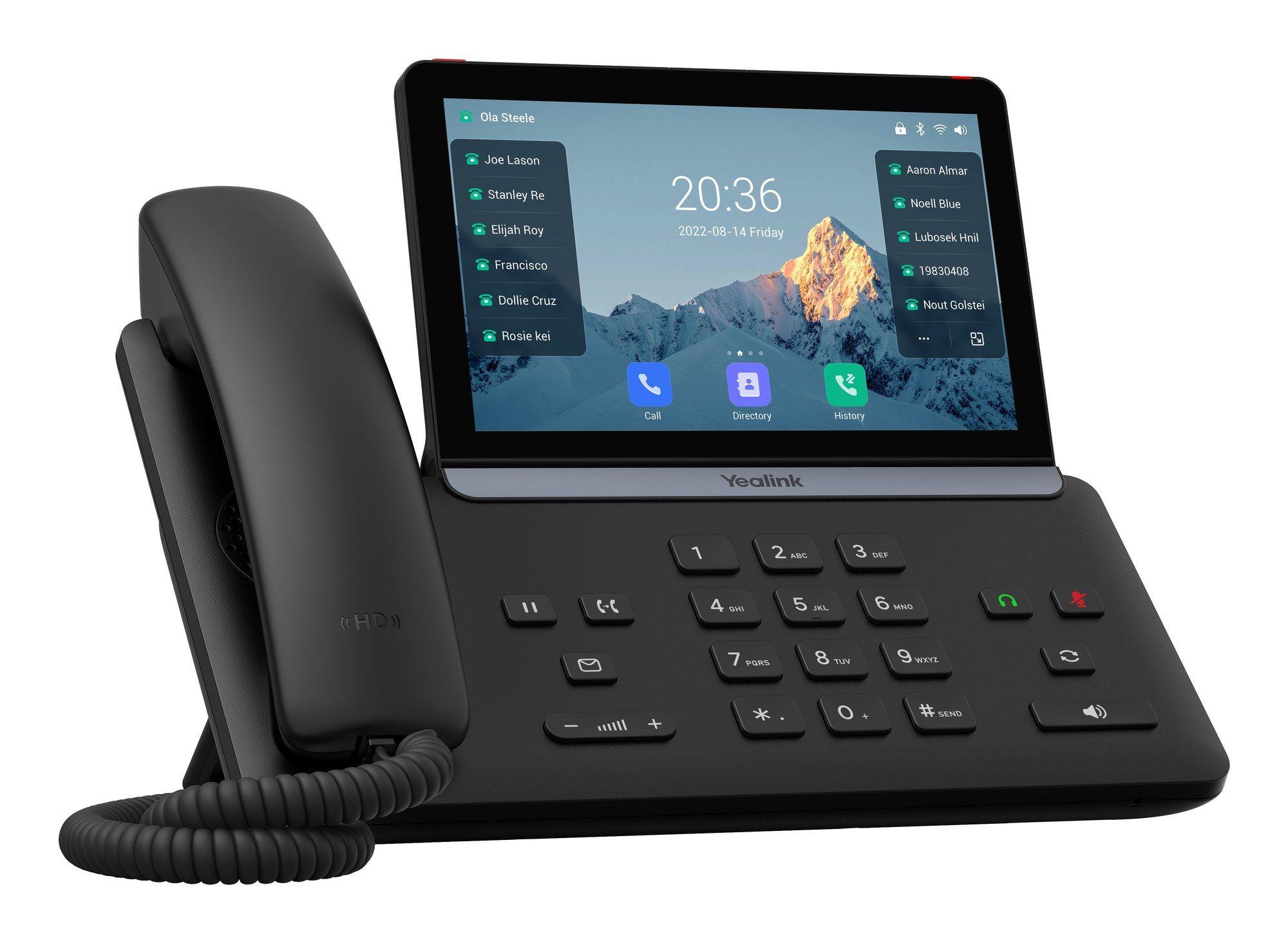 Telefone IP YEALINK SIP-T88W (7" - Preto), miniatura 2