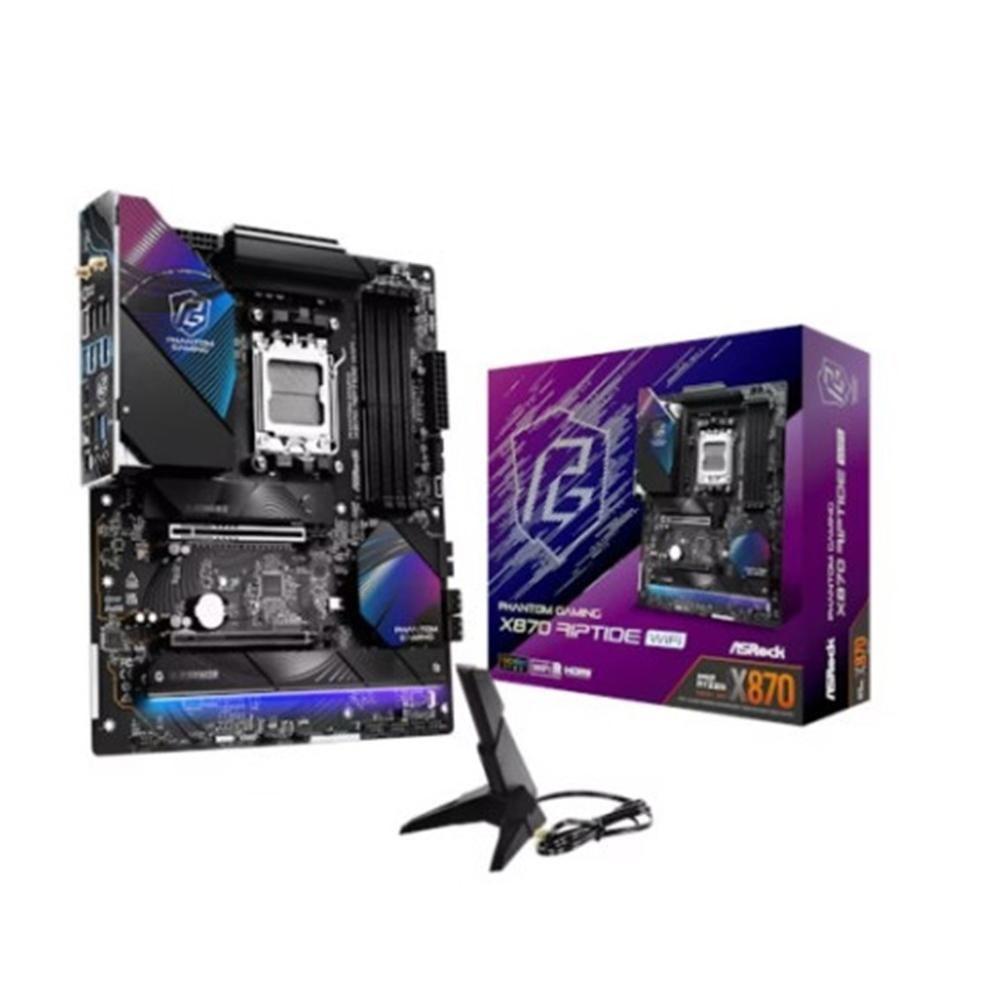 Motherboard ASROCK X870 Riptide WiFi (AM5 - ATX - Duplo canal - Multicor)