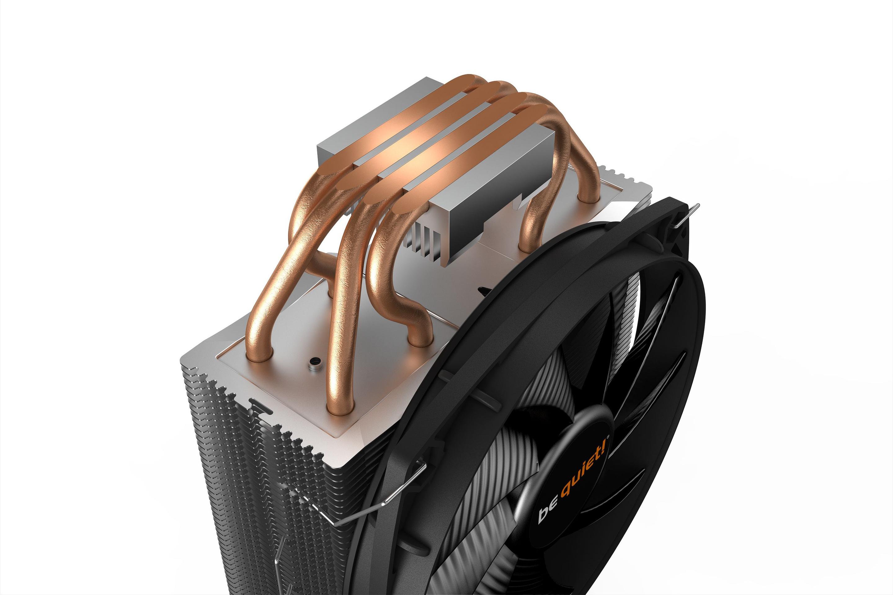 Cooler de CPU BE QUIET! Shadow Rock Slim 2 (135 mm - 1 ventoinha - 1400 RPM - Preto, Alumínio e Cobre) — miniatura 2