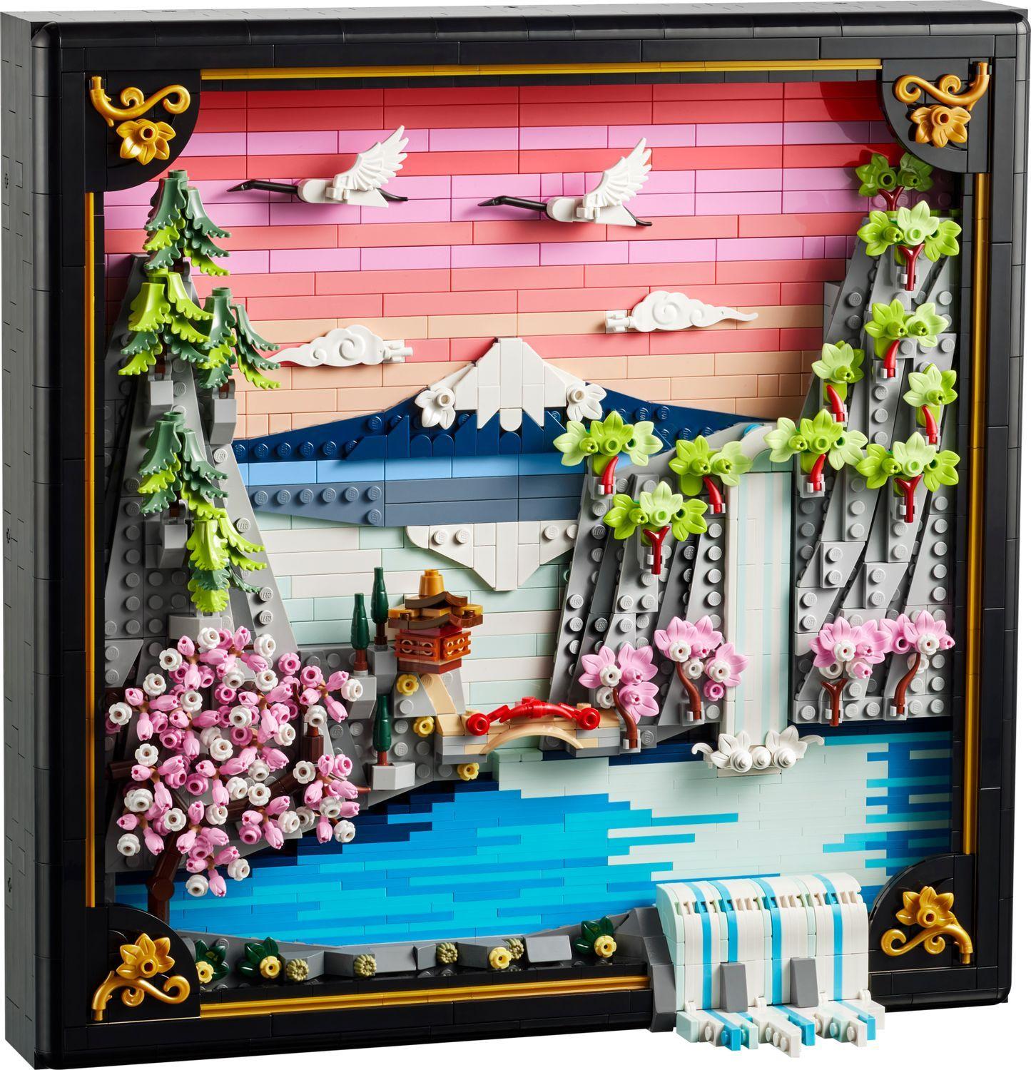 LEGO 31218 Art Paisagem com Cerejeiras (18+ anos - 1892 peças)
