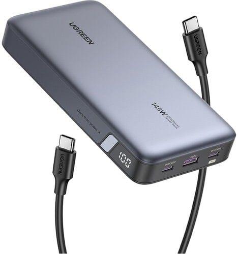 Bateria Externa UGREEN PB205 (25000 mAh - 145 W - USB Type-C - Cinzento), miniatura 5