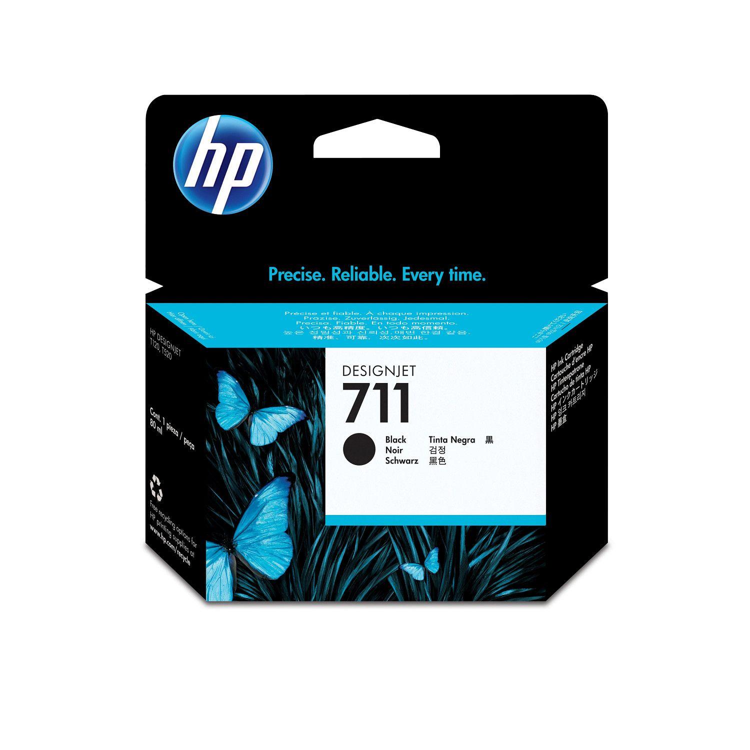 Tinteiro HP 711 CZ133A (Preto) — miniatura 2
