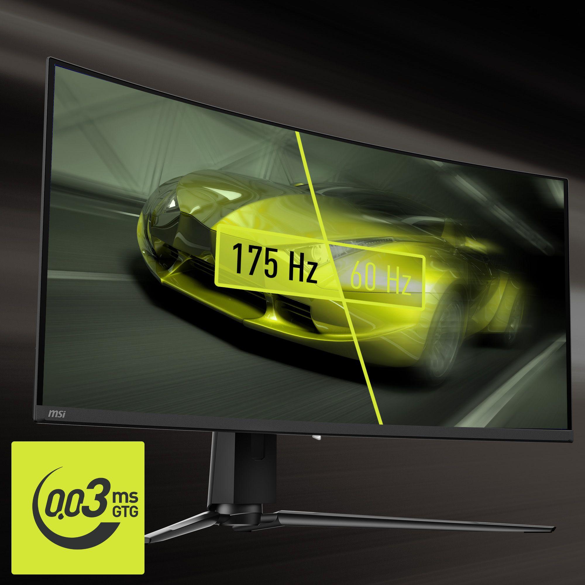 Monitor MSI MAG 341CQPDE QD-OLED (34" - OLED - 175 Hz - Preto) — miniatura 8