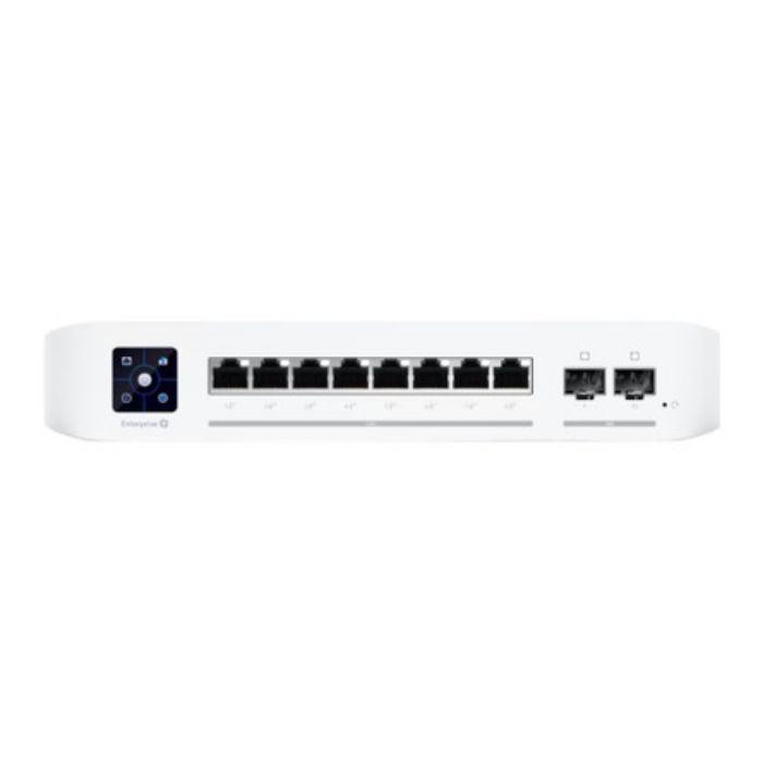 Switch UBIQUITI USW-Enterprise-8-PoE (2.5GbE - 80 Gbit/s - L3 - Branco), miniatura 2