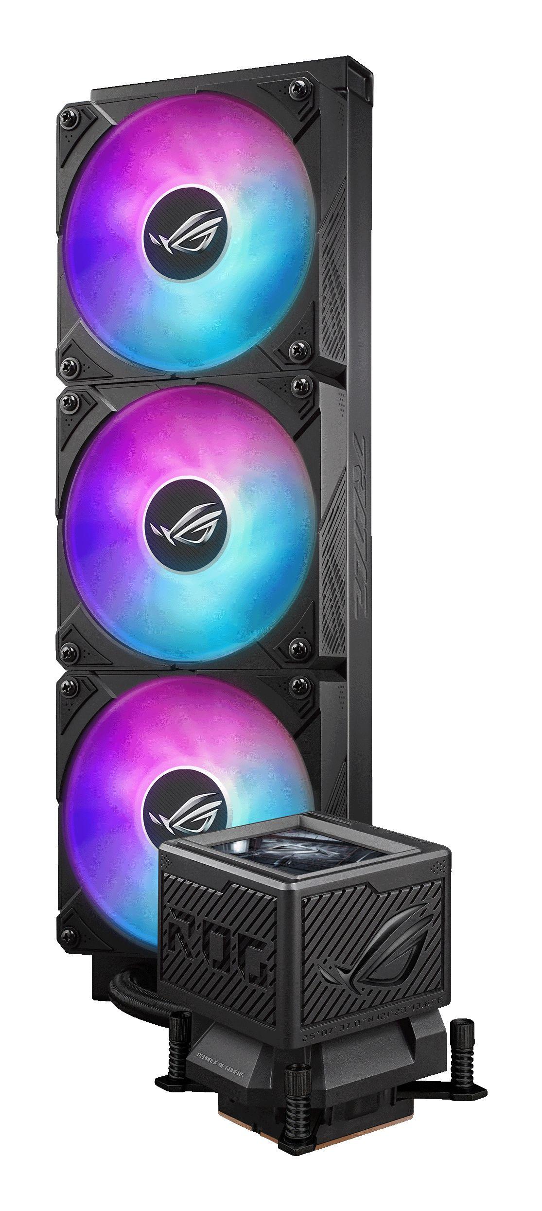 Refrigerador Líquido All-in-One ASUS ROG Ryujin III 360 ARGB Extreme (120 mm - 3 ventoinhas - 2800 RPM - Preto), miniatura 5