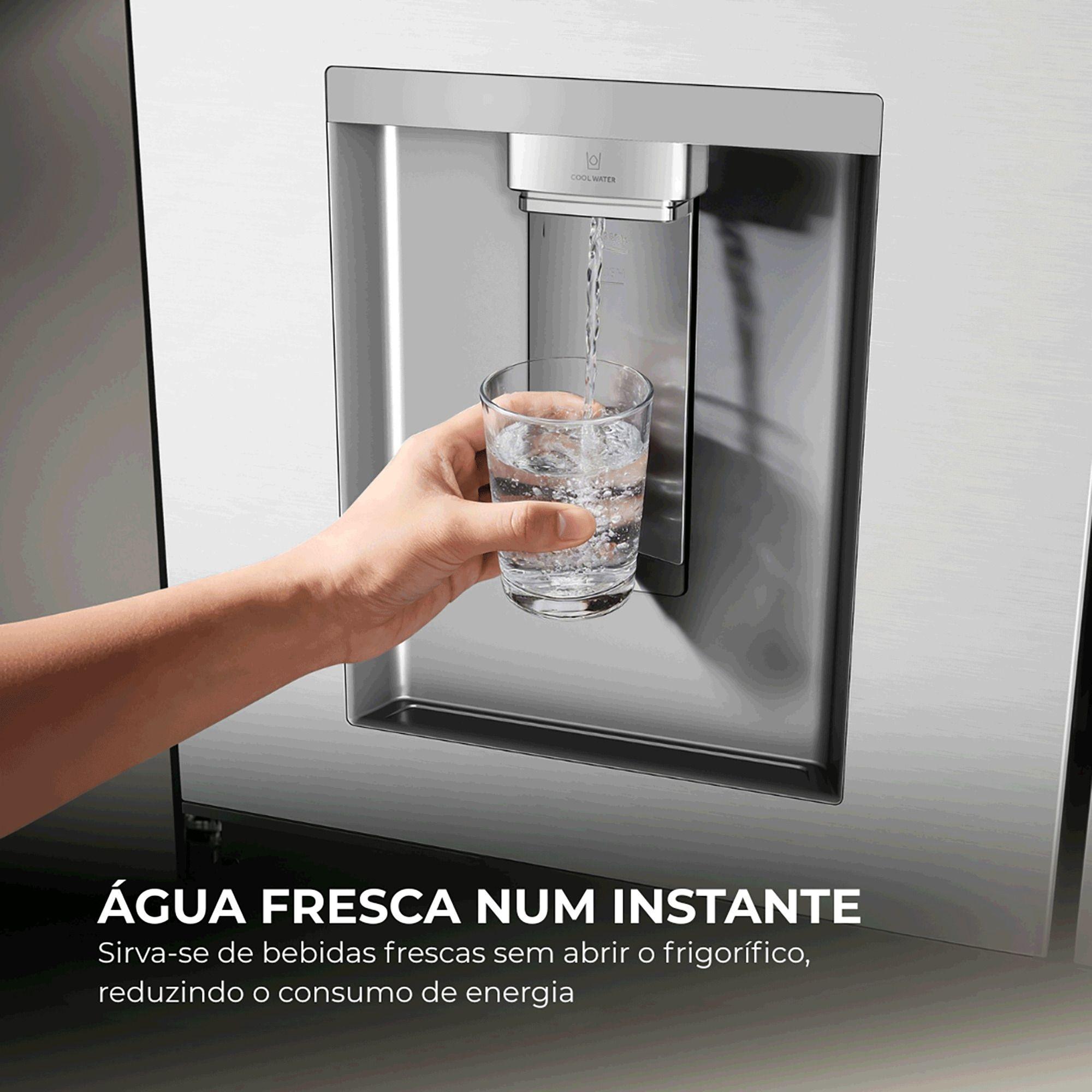 Frigorífico Americano Independente HAIER HFR59F18CWMM (700 L - hOn - 182,5x90,5x73,8 cm - Inox/Platina), miniatura 22