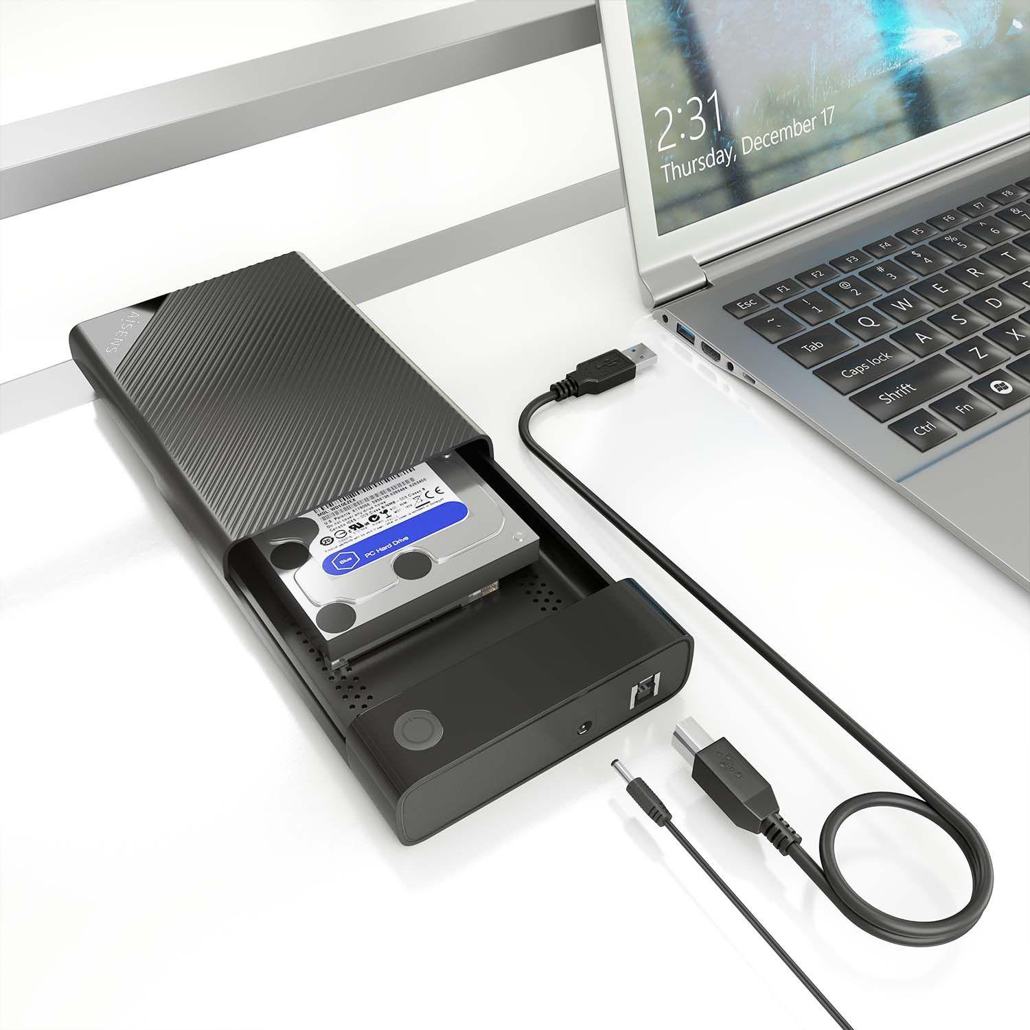 Caixa Externa 3,5" AISENS ASE-3529B (3.5" - Preto), miniatura 6