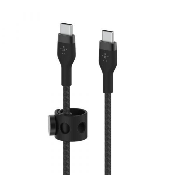 Cabo USB-C BELKIN Flex CAB011BT2MBK (2 m - USB-C - Preto) — miniatura 2