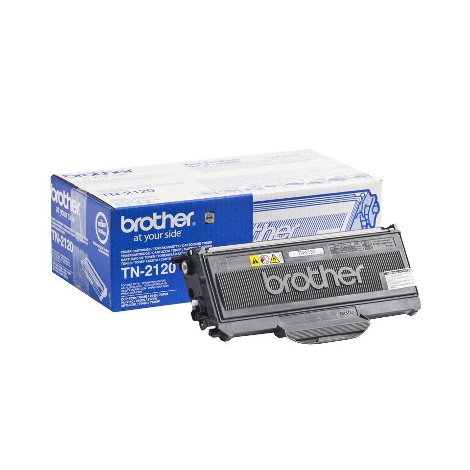 Toner BROTHER TN-2120 (2600 páginas - Preto)