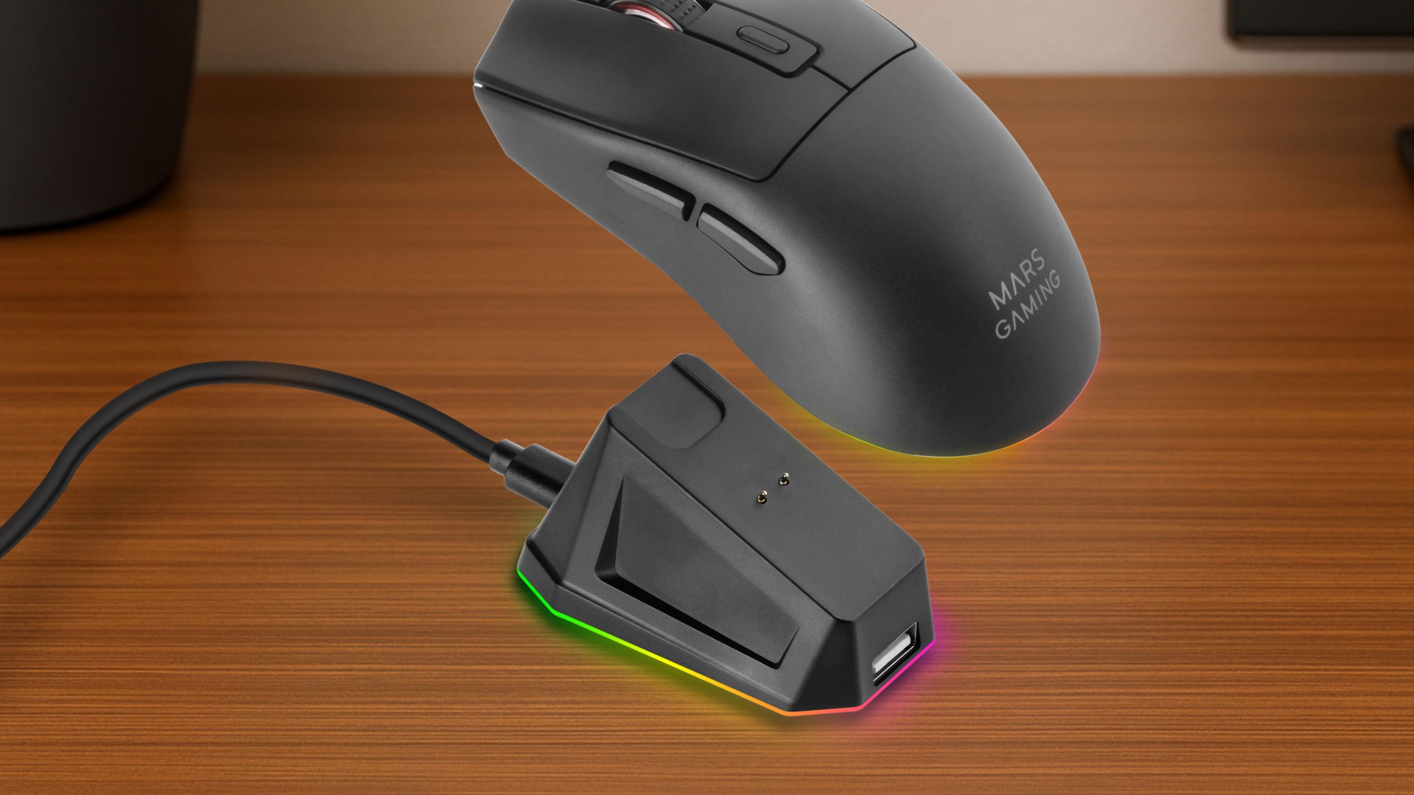 Rato Gaming MARS GAMING MM-T3 (Mão direita - 14400 DPI - Ótico - Preto), miniatura 4