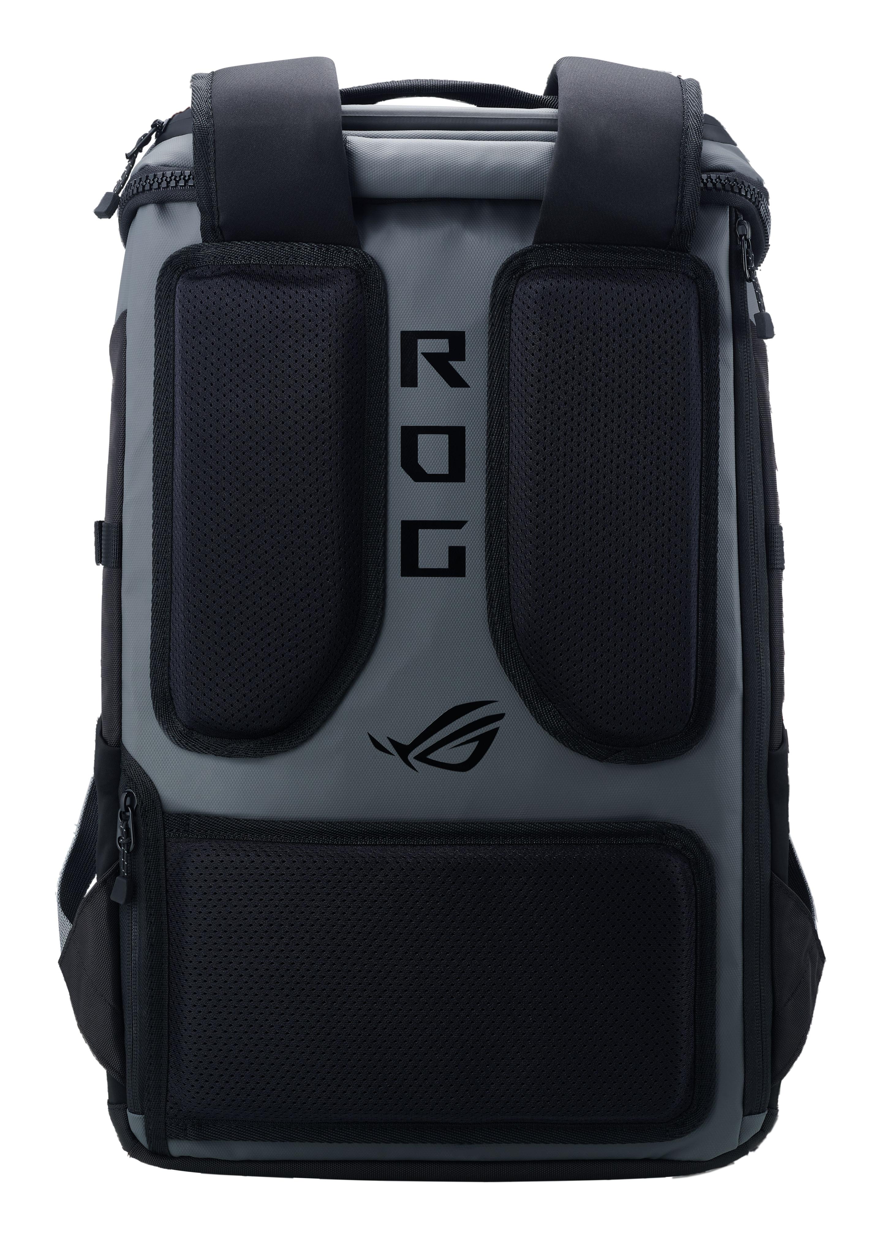 Mochila ASUS ROG Ranger BP2701 Cybertext Edition (18" - Preto e Cinzento) — miniatura 3