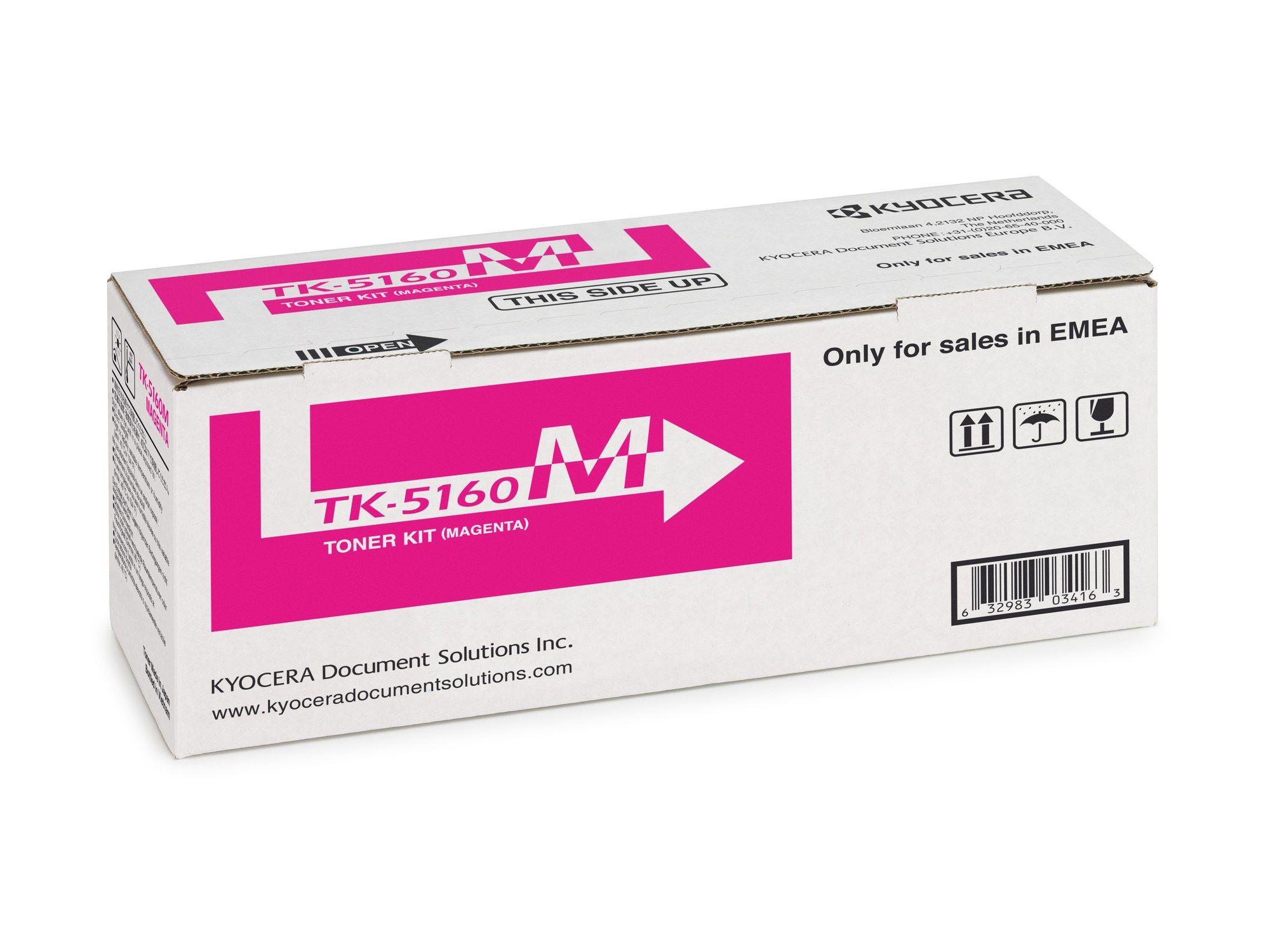 Toner KYOCERA TK-5160M (12 000 páginas - Magenta), miniatura 2