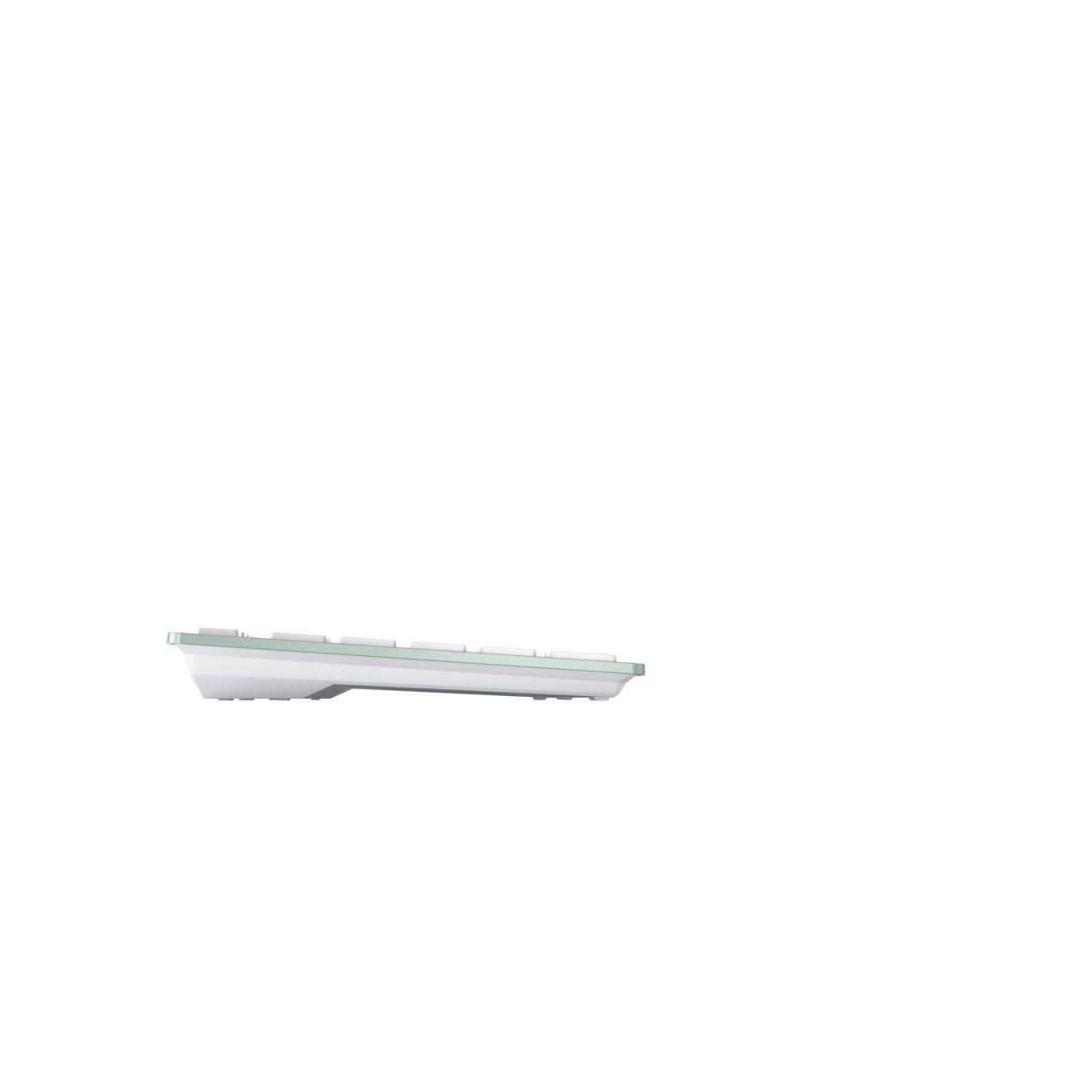Teclado CHERRY KW 7100 Mini BT (Alemão - Cherry SX - Em linha reta - Verde agave) — miniatura 2