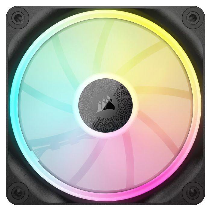 Conjunto de Ventoinhas para Caixa de PC CORSAIR iCUE LINK LX120 RGB (Preto), miniatura 2