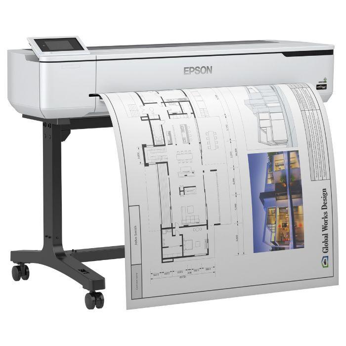 Plotter EPSON SureColor SC-T5100 (Gigabit Ethernet - Branco) — miniatura 2