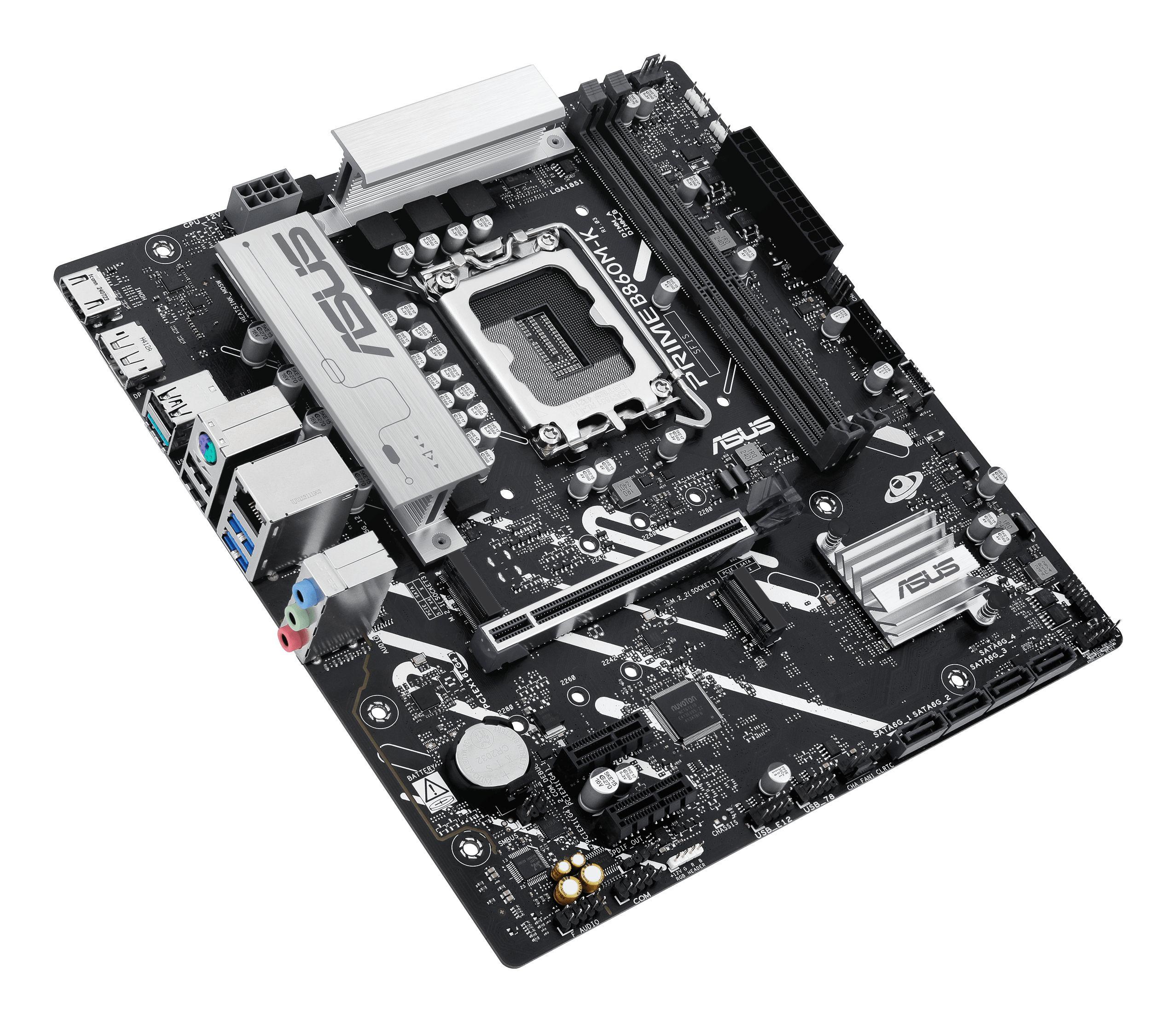 Motherboard ASUS PRIME B860M-K (LGA 1851 (Socket V1) - Intel Core Ultra - micro ATX) — miniatura 5