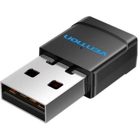 Adaptador USB Wi-Fi VENTION KDSB0 (433 Mbit/s - Dual Band - Preto)