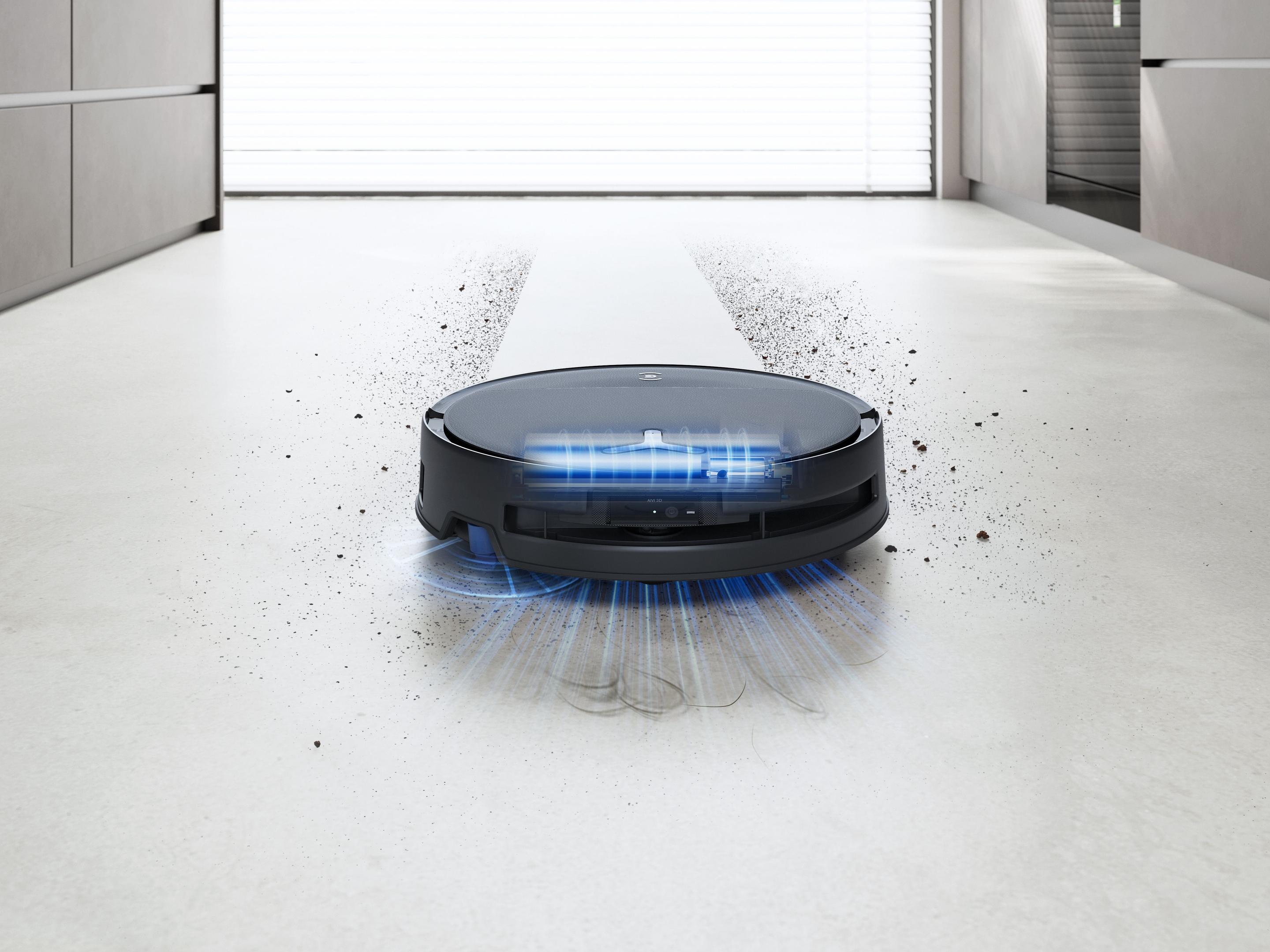 Robot Aspirador ECOVACS DEEBOT T80S OMNI (24800 Pa - 0,22 l - Carregamento, purificação - Preto), miniatura 15