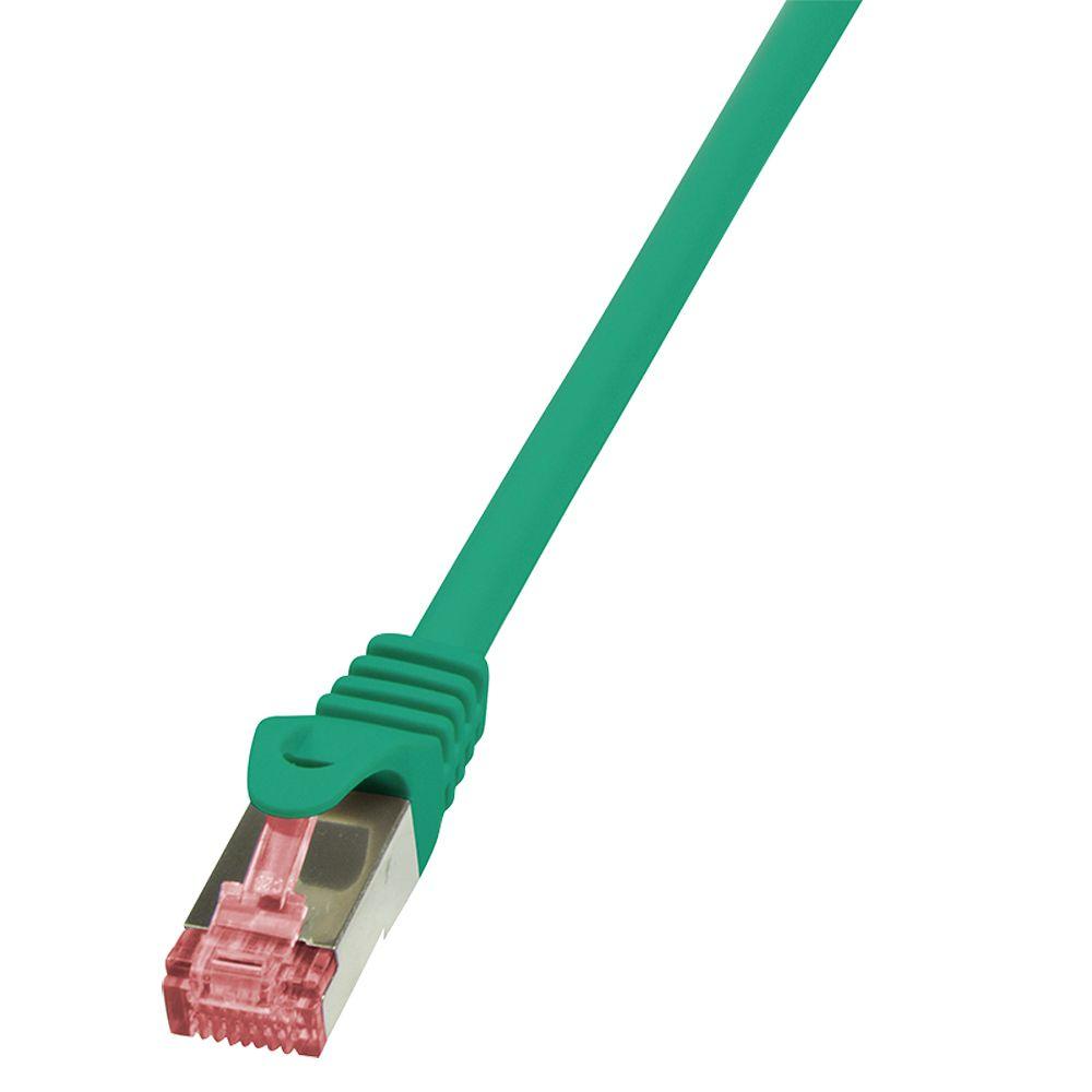 Cabo de Rede RJ45 LOGILINK CQ2055S (2 m - Cat6 - RJ-45 - Verde)