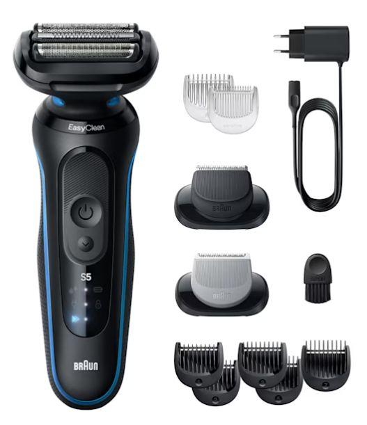 Máquina de Barbear BRAUN Series 5 52-B1650s (Azul)