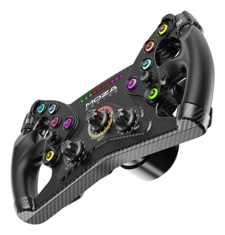 Volante MOZA RACING KS GT (Com fios e sem fios - Preto), miniatura 4