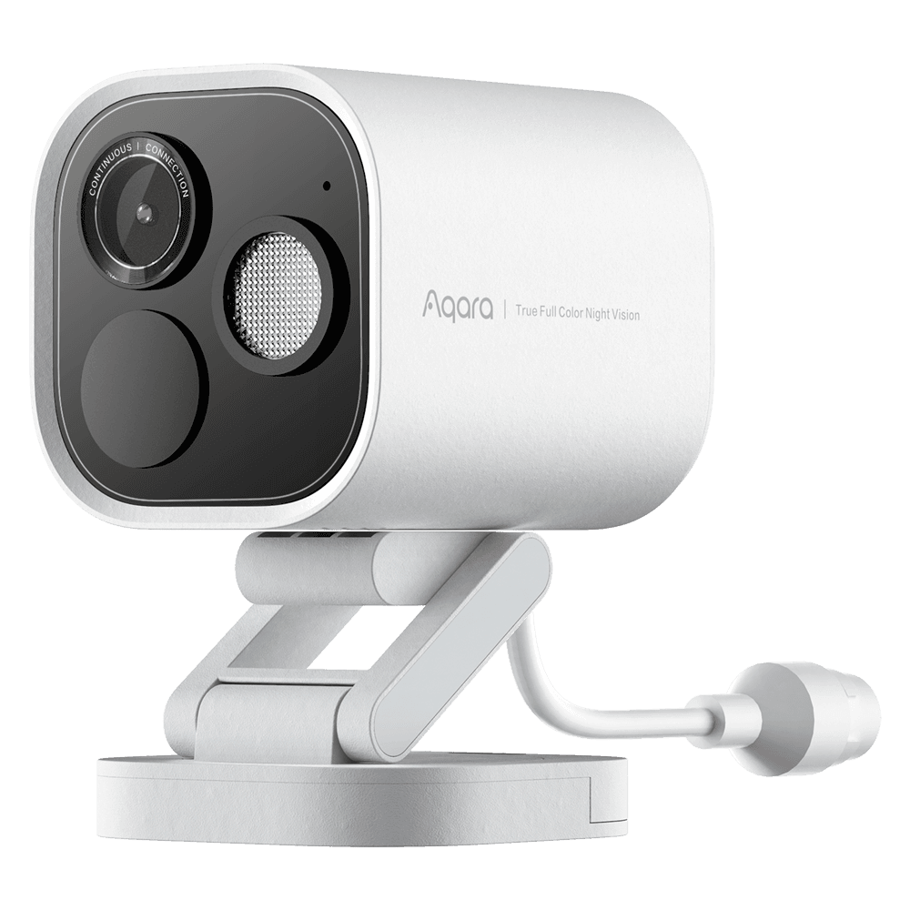 Câmara de Segurança AQARA Camera Hub G5 Pro (Teto/parede - 2688 x 1520 píxeis - IP65 - Branco)