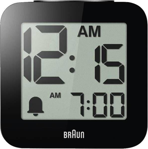 Despertador de Quartzo BRAUN BC 25 BP (Preto)