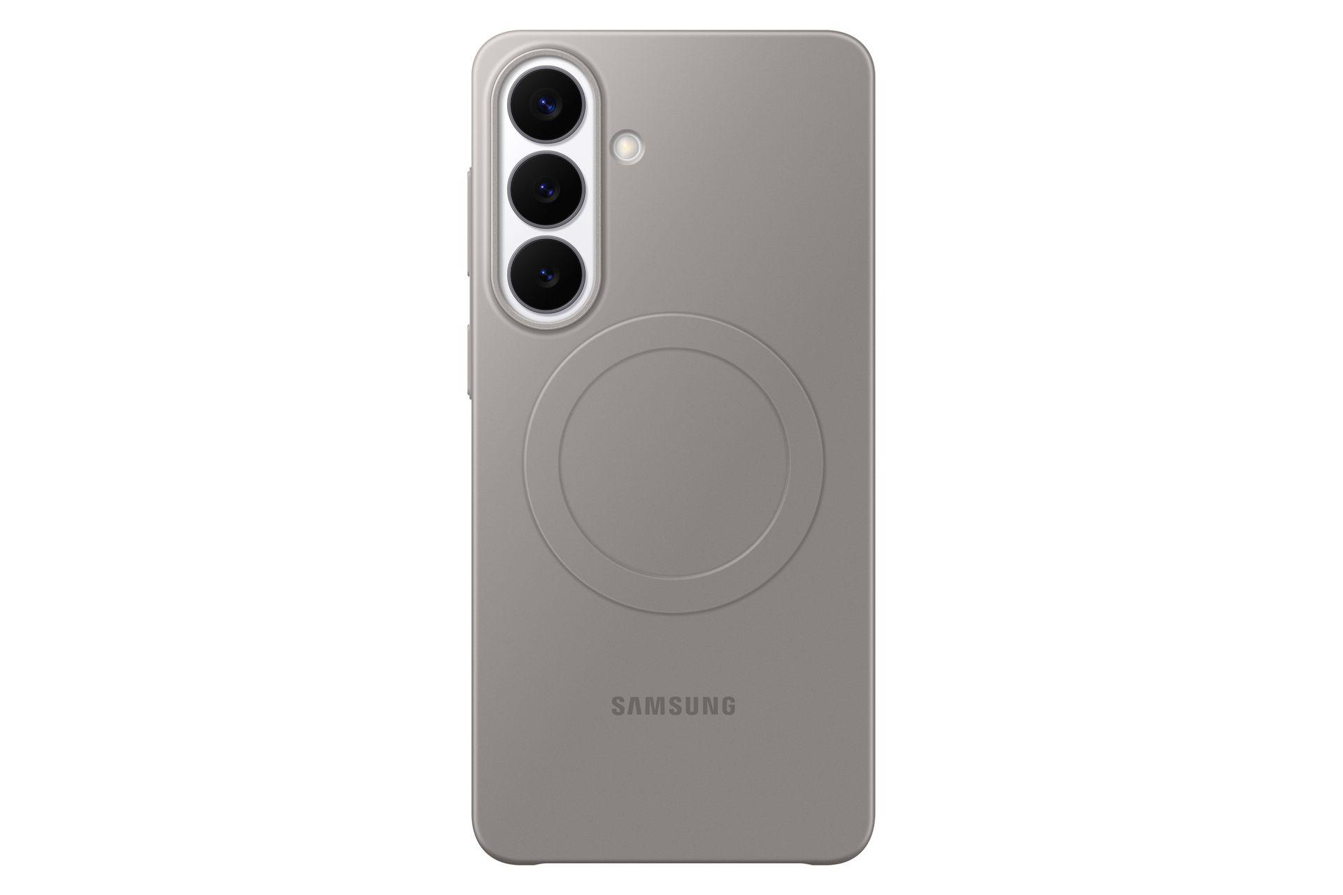 Capa Fina SAMSUNG Slim Magnet Case EF-SS947CJEGWW (Samsung Galaxy S26+ - Silicone - Cinzento)