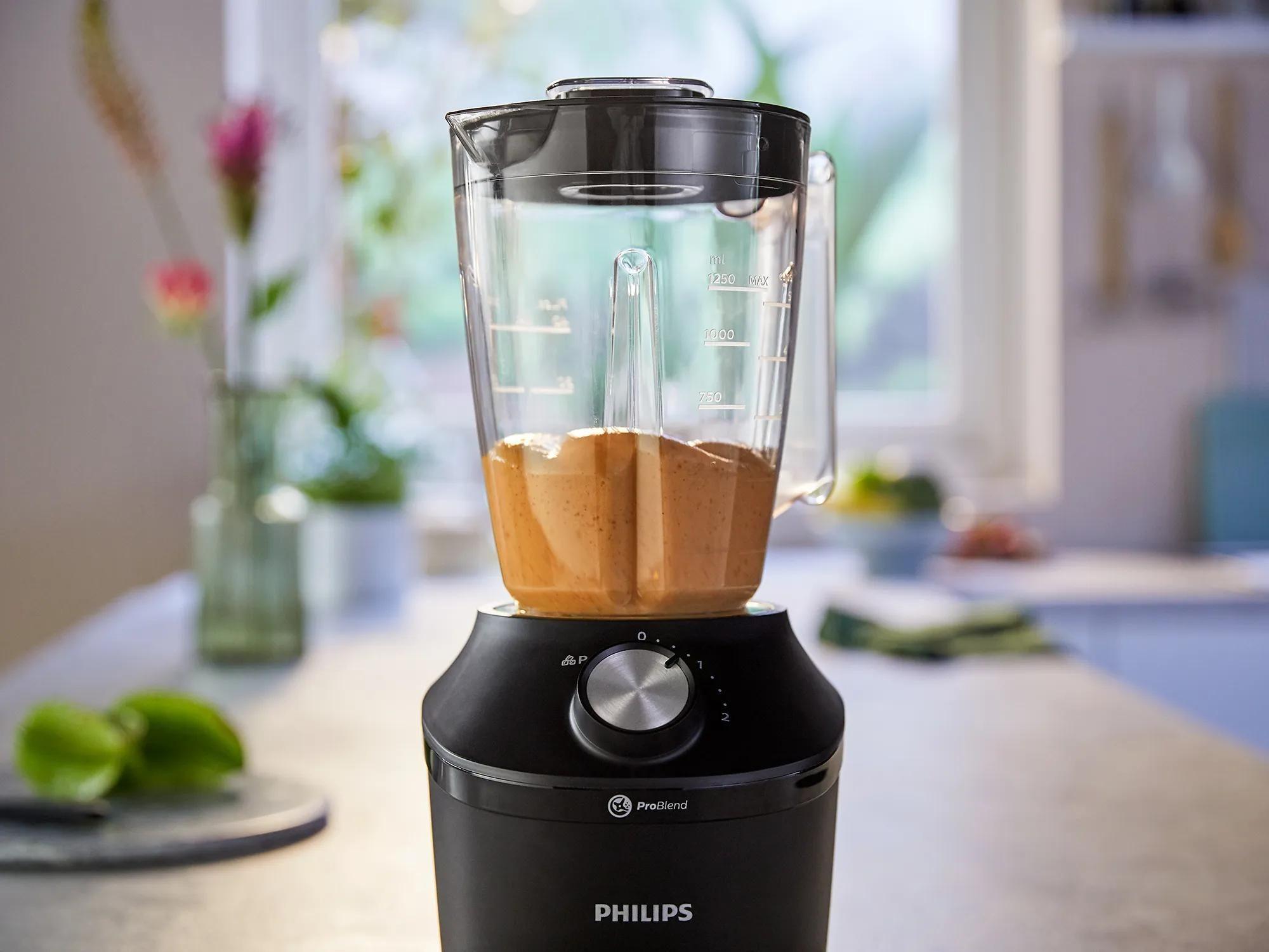 Liquidificadora PHILIPS HR2291/01 (Liquidificador - 600 W - 20000 RPM - Preto), miniatura 6