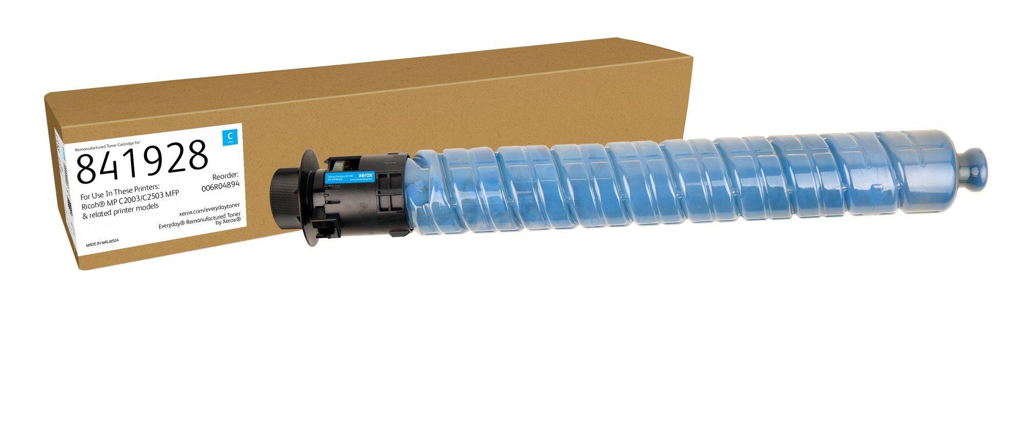 Toner Remanufacturado XEROX Everyday 006R04894 (9 500 páginas - Ricoh - Ciano)