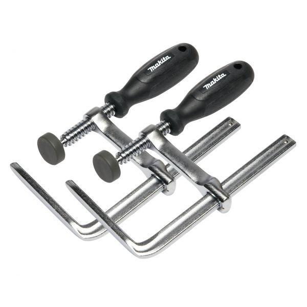 Sargentos de Fixação para Guia-Carril MAKITA 194385-5 (Preto e Metálico), miniatura 2