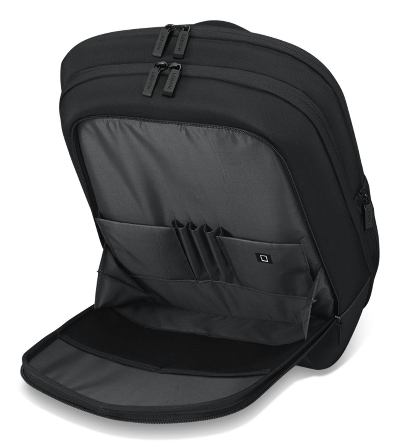 Mochila LENOVO Legion Armored Backpack II GX40V10007 (Até 17,3" - Resistente à água - Preto), miniatura 4
