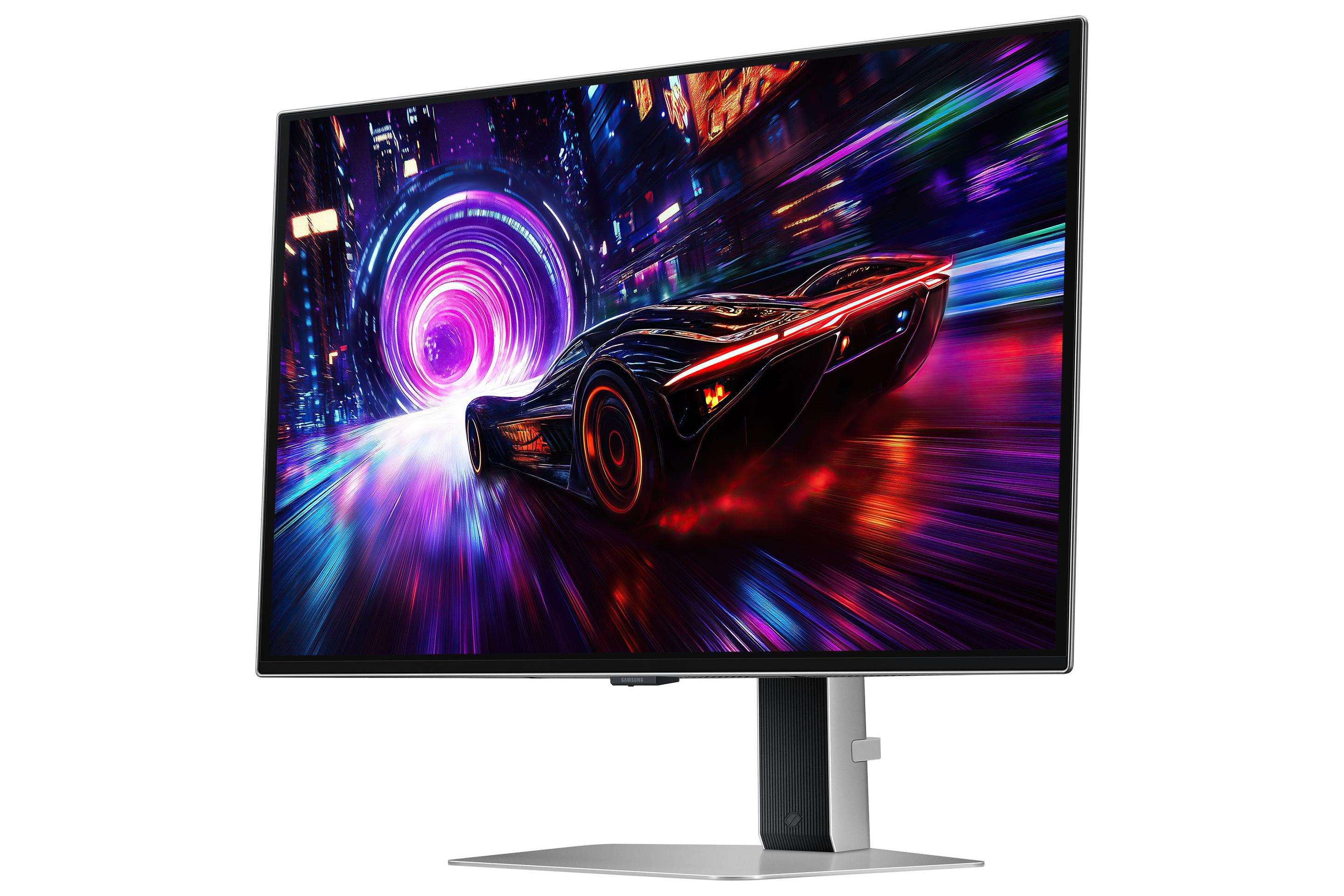 Monitor SAMSUNG Odyssey OLED G8 G81SF LS27FG812SUXEN (27" - OLED - 240 Hz - Prateado) — miniatura 3