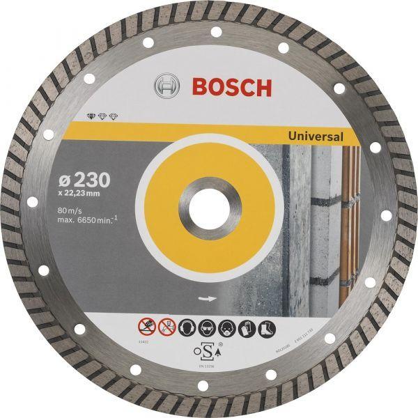 Disco de Corte Diamantado BOSCH Universal Turbo 2608602397 (230 mm - 22,23 mm) — miniatura 2