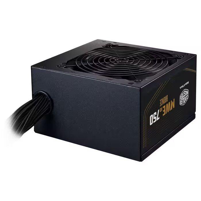 Fonte de Alimentação COOLER MASTER MWE BRONZE 750 V3 230V A/EU CABLE (ATX - 750 W - 80 PLUS Bronze - Preto), miniatura 2