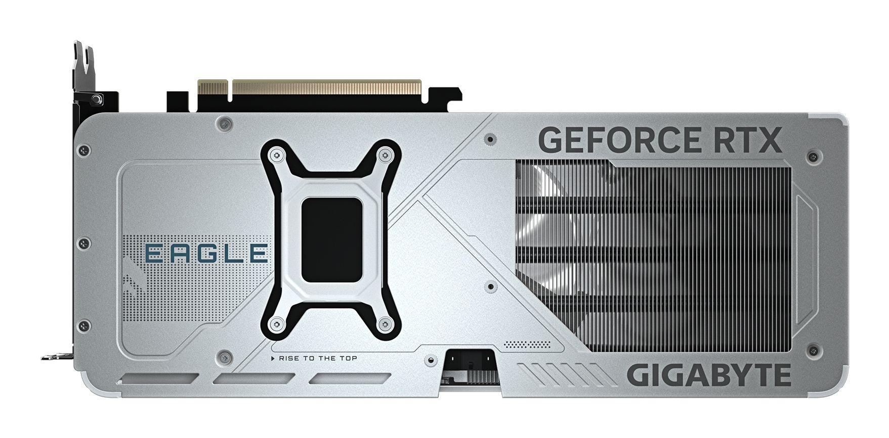 Placa Gráfica GIGABYTE GeForce RTX 5070 EAGLE OC ICE SFF 12G (GeForce RTX 5070 - 28 Gbps - 12 GB - Branco) — miniatura 6