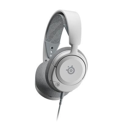 Headset Gaming STEELSERIES Arctis Nova 1P (Binaural - Com fios - Intra-aural - Branco), imagem 1