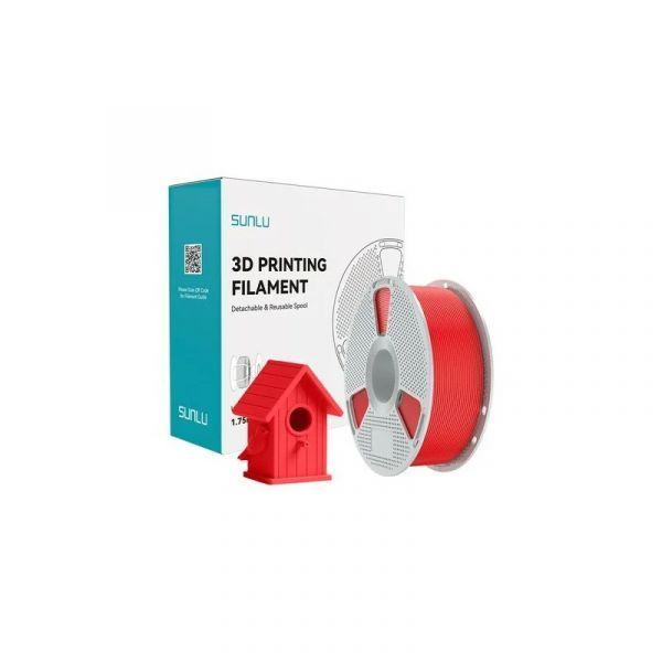 Filamento de Impressão 3D SUNLU ASA R (Vermelho)