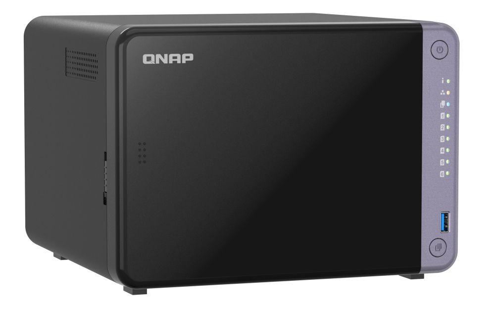 NAS QNAP TS-632X-4G (4 GB - 6 baias - Preto), miniatura 3