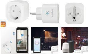 Tomada Inteligente LOGILINK SH0101 (Wi-Fi - Medição de Energia)